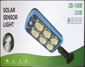 Фонарь уличный на солнечной батарее и датчиком движения 14924-ZB-150B