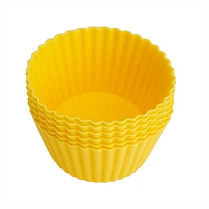 ALPENKOK Набор из 6-ти формочек для кексов 6,5×4,5 см AK-6054S/6 желтый