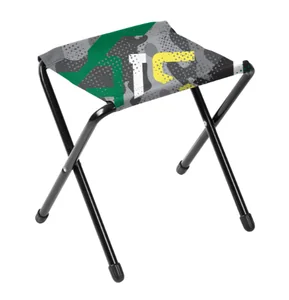 НИКА Стул складной дачный ДС/КЗ коллаж зеленый