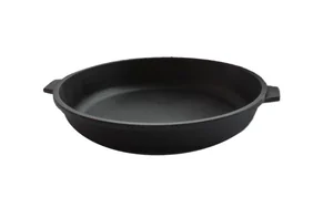 Kukmara Сковорода литая чугунная 32 х 5 см с двумя ушками у3250