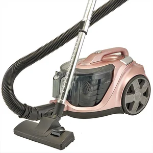 DELTA Пылесос без мешка DL-0853 бежево-розовый