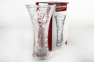 КОРАЛЛ Ваза для цветов Нарцис гранение 24см ZD12112B