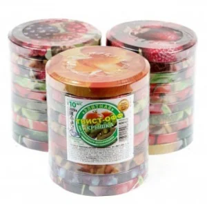 MALLONY Крышка метал. III-100 «ЭЛИТНАЯ»  (10 шт.) 310835-SK