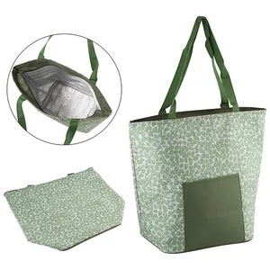Mallony Термосумка Leaves Tote, CB-43, 20л, р-р: 42*17*34 см. 005043-SK