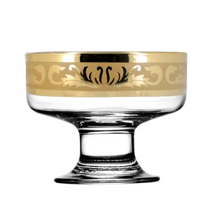 ГУСЬ ХРУСТАЛЬНЫЙ Креманки 6 шт с Русский узор EAV49-1016/S/Z/6