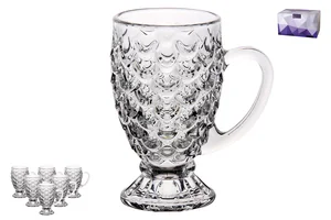 КОРАЛЛ Кружка 230мл."Ундина" 6шт. гранение DSZB023-240