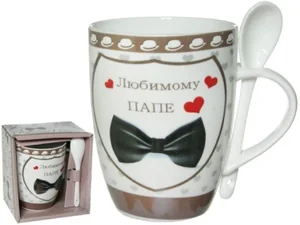КОРАЛЛ Кружка 340мл."Любимому папе" BRJD065-656