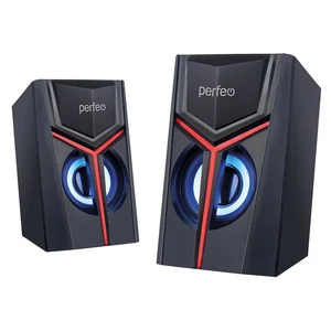 PERFEO Колонки "TRIAL", 2.0, мощность 2х3 Вт, USB