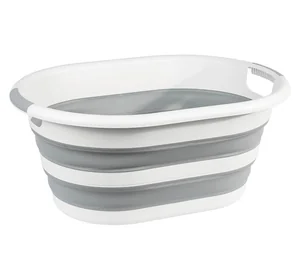 М-пластика Таз ФЛЕКС овальный 38 л складной М 2515 смоки