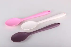 Коралл Ложка 27.5х5.5см микс 3 цвета 7759