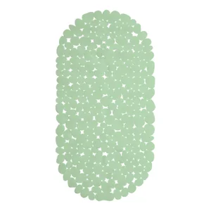 VILINA Коврик для ванны 36х69 см МОРСКАЯ ГАЛЬКА 6805 дымчато-зеленый