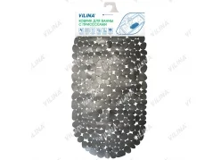 VILINA Коврик для ванны 36х69 см "Лунный камень" 7066 графитово-серый 