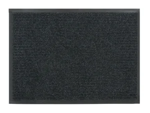 Kovroff Влаговпитывающий ребристый коврик БАРЬЕР 50x80 см, 21402 серый