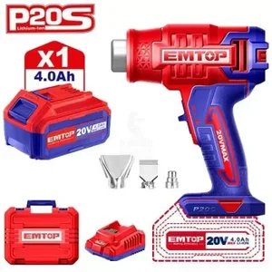 Emtop Аккумуляторный технический фен EHGN200215