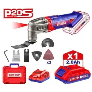 Emtop Аккумуляторный многофункциональный инструмент ELMF20221