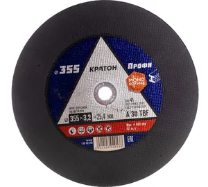 Кратон Круг отрезной по металлу 355 х 3.2 х 25.4 мм 3726
