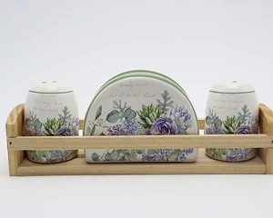 КОРАЛЛ Набор для специй Букет сирени HC4011SP-F65