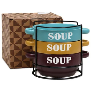 КОРАЛЛ Набор салатников 3шт.500мл. Дело вкуса BR613/GY1620