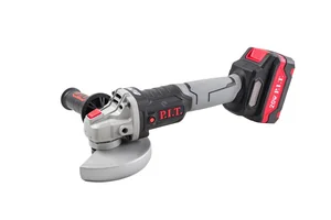 P.I.T. Угловая шлифмашина аккумуляторная бесщеточная PWS20H-125A/1
