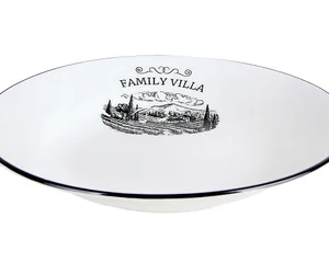 КОРАЛЛ Тарелка глубокая 20см./500мл  Family villa YXD06