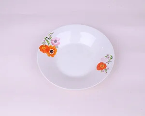 КОРАЛЛ Тарелка глубокая 20см. Герберы MC-007