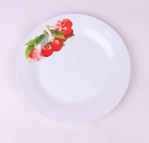 КОРАЛЛ Тарелка обеденная 23см. Вишня MC-008