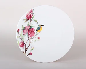 КОРАЛЛ Тарелка обеденная 23см. Магнолия ZX2311-9FP