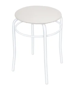 НИКА Табурет ТПР2/М молочный/матовый белый