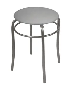 НИКА Табурет ТПР2/ТС темно-серый/темно-серый