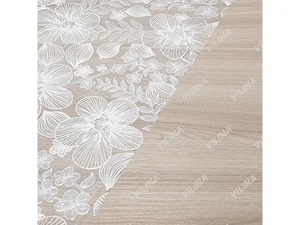 Вилина Скатерть столовая Муза 132х180 см 7098-020-white