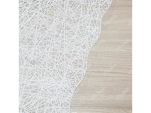 Вилина Скатерть столовая Муза 132х228 см 7099-011-white