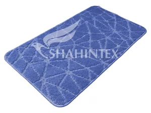 SHAHINTEX Коврик РР 50*80 001 синий 56 9198