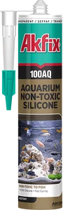 AKFIX Аквариумный силиконовый герметик 100AQ прозр. 280мл