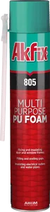 AKFIX Многоцелевая Полиуретановая Монтажная Пена 850гр 805