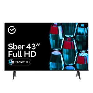 Sber Телевизор SDX 43F2124 черный