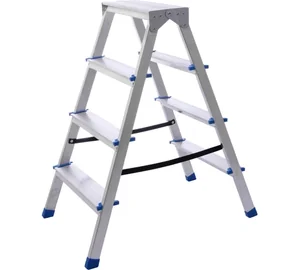 Stairs Стремянка оцинкованная двухсторонняя 4 ступени OS204