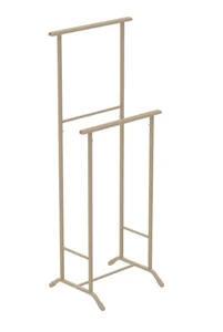 НИКА Вешалка напольная для полотенец ВПЛ1/БЖ бежевый металлик
