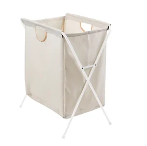 Ника Корзина-мешок для белья на металлокаркасе КБМ1/Б бежевый