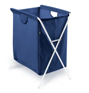 Ника Корзина-мешок для белья на металлокаркасе КБМ1/ТС темно-синий
