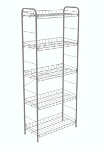 Ника Стеллаж-полка хозяйственный СПУ2/С серый