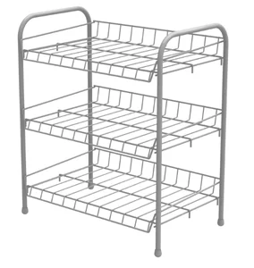 НИКА Этажерка Эконом ЭТ4-Э серая