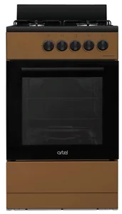 ARTEL Плита  газовая "APETITO 50 00-G" brown