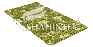 SHAHINTEX Коврик для туалета vintage SH V001 60*100 зеленый 52 00-00006328