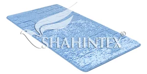 SHAHINTEX Коврик для туалета vintage SH V001 60*100 СИНИЙ 56 00-00006331