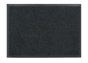 Kovroff Влаговпитывающий ребристый коврик СТАНДАРТ 90x150 см, черный 21001