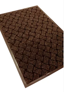 Kovroff Коврик влаговпитывающий, 60*90 см. "КРАФТ" коричневый 70303