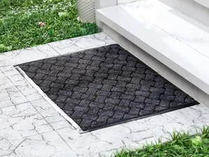 Kovroff Коврик влаговпитывающий, 80*120 см. "КРАФТ" серый 70902