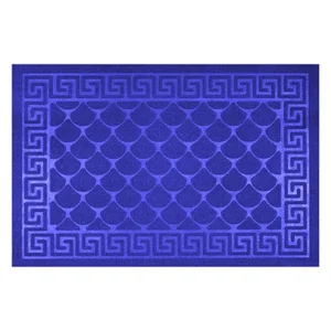 Kovroff Коврик влаговпитывающий, 40*60 см. Чешуйки синий П/04/01/04