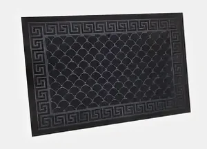 Kovroff Коврик влаговпитывающий, 60*90 см. Чешуйки черный П/04/03/01