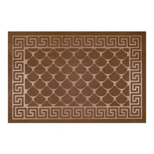 Kovroff Коврик влаговпитывающий, 60*90 см. Чешуйки коричневый П/04/03/03